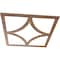 Ekena Millwork Statesman Wood Fretwork Pierced Ceiling Medallion, Walnut, 36"OD x 23"ID x 3/8"T CMWP36X36X0375STWA - alternate 4